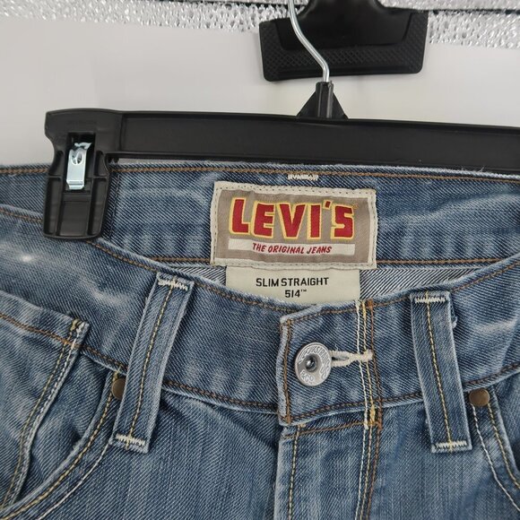 Levi's Men's 514 Slim Straight Jeans 29X30 - Picture 3 of 9